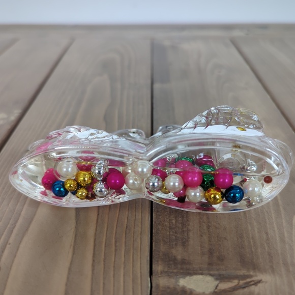 Vintage Kitsch Kissing Swans Paper Weight Pen Holder - Picture 7 of 10